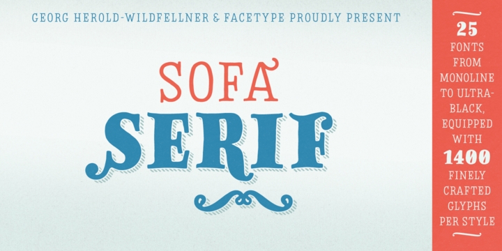 Пример шрифта Sofa Serif Hand #2